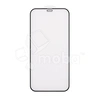 Защитное стекло "Матовое" для iPhone 12/12 Pro Черный (Закалённое, полное покрытие)
