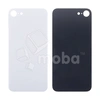 Задняя крышка для iPhone 8 Белый (стекло, широкий вырез под камеру, логотип) - Премиум