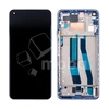 Дисплей для Xiaomi 11 Lite 5G NE/Mi 11 Lite 4G/5G (2109119DG/M2101K9AG) модуль с рамкой Синий - OR (SP)