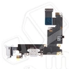 Шлейф для iPhone 6 Plus на системный разъем/разъем гарнитуры/микрофон Белый