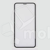 Защитное стекло "Оптима" для iPhone Xs Max/11 Pro Max Черное (Закалённое, полное покрытие)