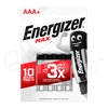 Батарейка AAA LR03 Energizer MAX Alkaline 1.5V (4 шт. в блистере)