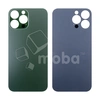 Задняя крышка для iPhone 13 Pro Max Зеленый (стекло, широкий вырез под камеру, логотип)