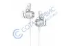 Беспроводные наушники Hoco ES14 Plus breathing sound sports bluetooth стерео серебро