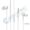 Наушники Borofone BM33 Complacent universal earphones 3.5мм белый