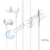 Наушники Borofone BM43 Remy universal earphones 3.5мм белый