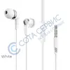Наушники Borofone BM47 Dreamt universal earphones 3.5мм белый