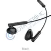 Наушники Hoco M64 Melodious wire control earphones черная
