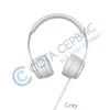 Наушники Hoco W21 Graceful charm wire control headphones серый