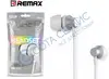 Наушники Remax RM-512 с микрофоном серебро