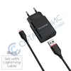 Сетевая зарядка (СЗУ) Borofone BA20A Sharp (1 USB) 2100mAh + кабель LIGHТNING черный