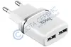 Сетевая зарядка (СЗУ) Hoco C12 Smart (2 USB) 2400mAh белый