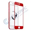 Стекло защитное для Apple iPhone 6 / 6S 3D красный (тех. упаковка)
