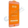 Стекло защитное для Apple iPhone 7 / 8 21D Full Glue белый (тех. упаковка)