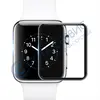 Стекло защитное для Apple Watch 38mm 3D (полный клей) серебро