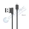 Кабель USB Micro-USB Hoco UPM10 L-Shape (1.2M) черный