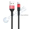 Кабель USB Micro-USB Hoco X26 Xpress (1м) черно-красный