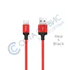 Кабель USB Type-C Hoco X14 Times speed (1м) красно-черный
