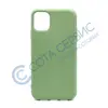 Чехол Silicone Case New Era для Apple iPhone 11 зеленый
