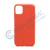 Чехол Silicone Case New Era для Apple iPhone 11 светло-оранжевый