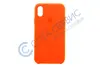 Чехол для Apple iPhone X/ XS Sil.Case (13) оранжевый