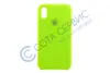 Чехол для Apple iPhone X/ XS Sil.Case (31) ярко-зеленый