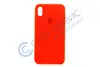Чехол для Apple iPhone XS Max Sil.Case (14) красный