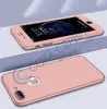 Чехол и защитное стекло для Apple iPhone 6/ 6s 360 Protect розовое золото