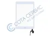 Тачскрин (сенсор) для Apple iPad mini 3 с кнопкой HOME серебро и шлейфом белый HC