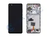 Дисплей для Huawei P40 (ANA-NX9) в рамке черный ОРИГ 100% +АКБ+шлейфа+вибро