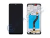 Дисплей для Samsung A207F Galaxy A20s в рамке + тачскрин черный (оригинал 100%)