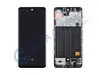 Дисплей для Samsung A515F/DS (A51) в рамке черный сервисный ориг 100% Super Amoled