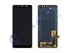 Дисплей для Samsung A730F (A8+ 2018) + тачскрин черный ориг 100%