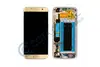 Дисплей для Samsung G935F Galaxy S7 Edge в рамке + тачскрин золото (оригинал 100%)