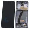 Дисплей для Samsung G980F/DS (S20) в рамке черный сервисный ориг 100% Super Amoled