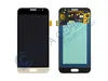 Дисплей для Samsung J320F/DS (J3 2016)+тачскрин золото OLED