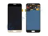 Дисплей для Samsung J320F/DS (J3 2016)+тачскрин золото TFT (тонкий) с регул. подсветки