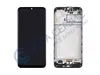 Дисплей для Samsung M307F Galaxy M30s в рамке + тачскрин черный (оригинал 100%)