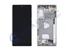Дисплей для Samsung N980F Galaxy Note 20 в рамке + тачскрин черный оригинал 100%