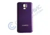 Задняя крышка для Samsung i9600/G900 (S5) фиолетовая металлическая