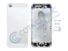 Корпус для iPhone SE серебро (вставки белые)