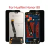  Дисплей + сенсор + рамка + акб Huawei Honor 8X (JSN-L21) сервисный original 100% (black)