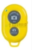 Брелок Bluetooth Remote Shutter, пульт для селфи желтый