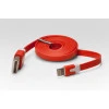 Кабель iQFUTURE цветной Lightning USB для Apple iPhone X, 8 Plus, 7 Plus, 6 Plus, iPad, iPod красный