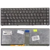 Клавиатура Asus Eee PC 1215 черная с черной рамкой