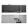 Клавиатура Sony Vaio VPC-F11, VPC-F12, VPC-F13, VPC-F11M1EH Series черная, рамка серебристая, плоски