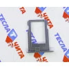 Лоток (держатель) для SIM-карты для Apple iPhone 5S серебристый