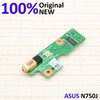 Плата с кнопкой включения для Asus N750J