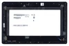 Модуль (матрица + тачскрин 18140-10) Asus Transformer Book T100 с рамкой (черный)