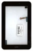 Сенсорное стекло (тачскрин) Huawei Mediapad 7 S7-701 с рамкой (черный)